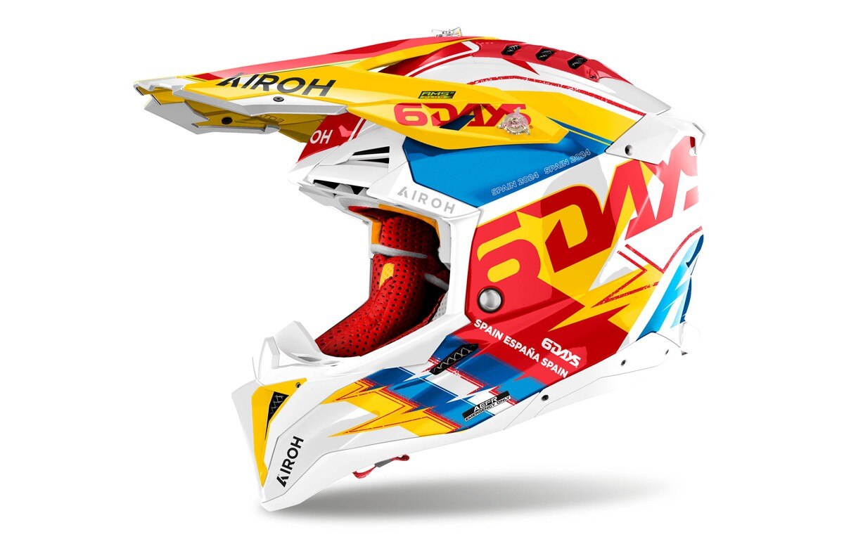 Airoh presenta l'esclusivo Aviator 3 6Days Spain 2024